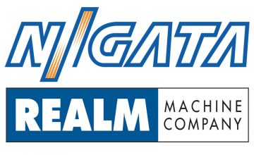 Niigata Machine Techno USA, Inc. and Realm Machine Co. Logos